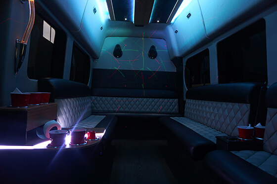 10 passenger van interior